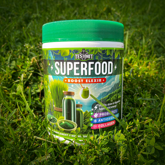 SUPERFOOD – žaliasis ELIKSYRAS kasdieniam smoothie – viskas viename – probiotikai, antioksidantai, kolagenas