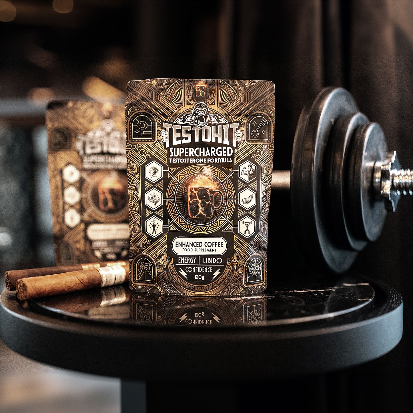 SUPERCHARGED – TESTOSTEROONI KOHV