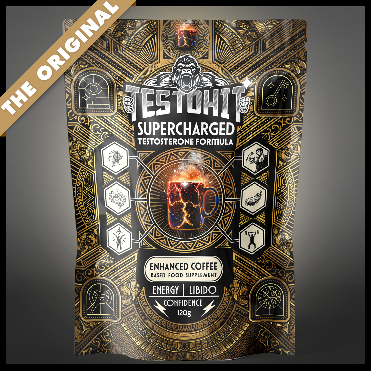 SUPERCHARGED – TESTOSTEROONI KOHV