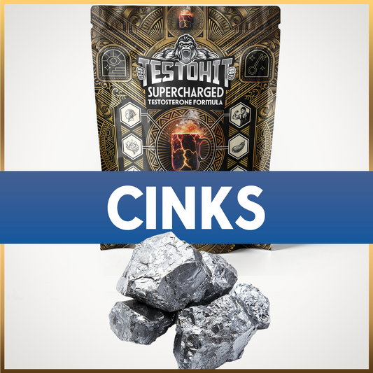 Cinkas – SUPERCHARGED – Cinko Gliukonatas – Energija, jėga, sveikata