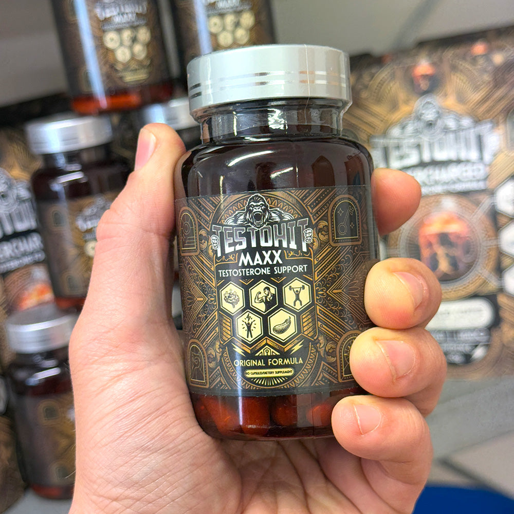 IŠBANDYK: TESTOHIT MAXX – Vyrų galiai ir kasdienei jėgai – TOP MULTIVITAMINAI VYRAMS